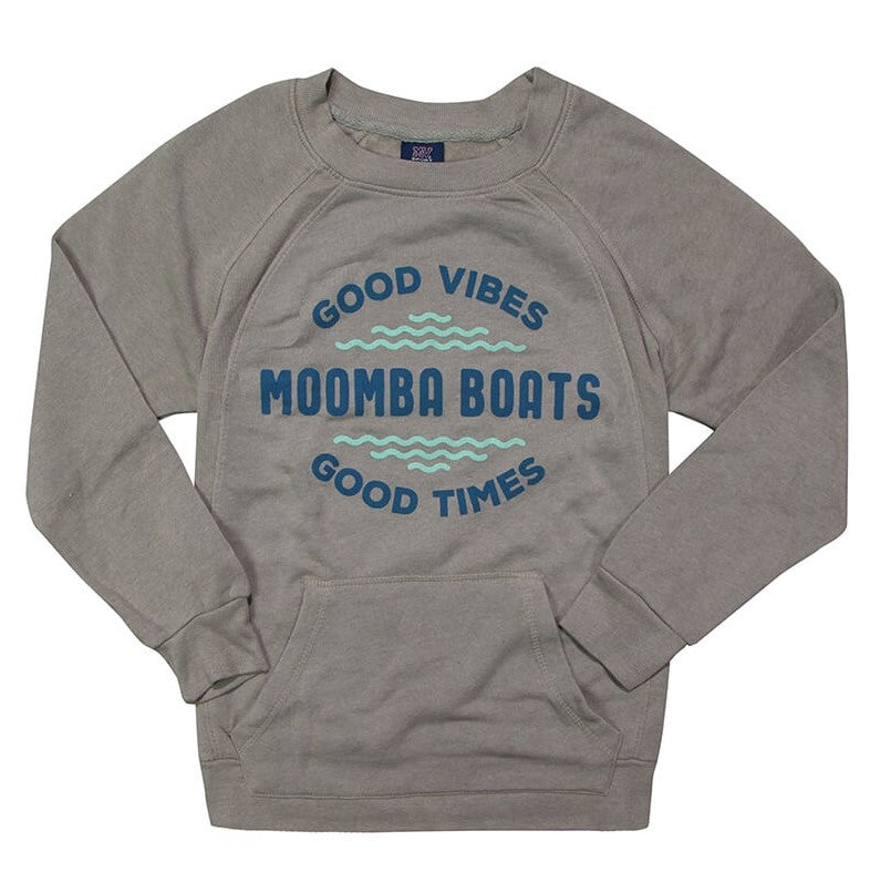 Moomba Women's Angel Fleece  Sweatshirt - Atmosphere