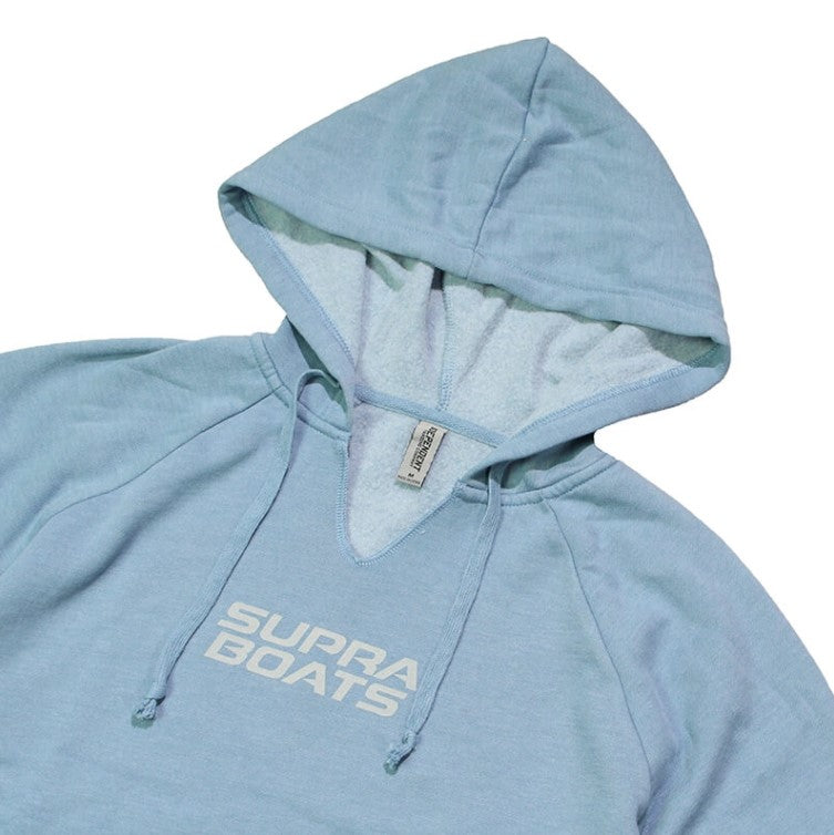 Supra Women's California Hoodie - Misty Blue