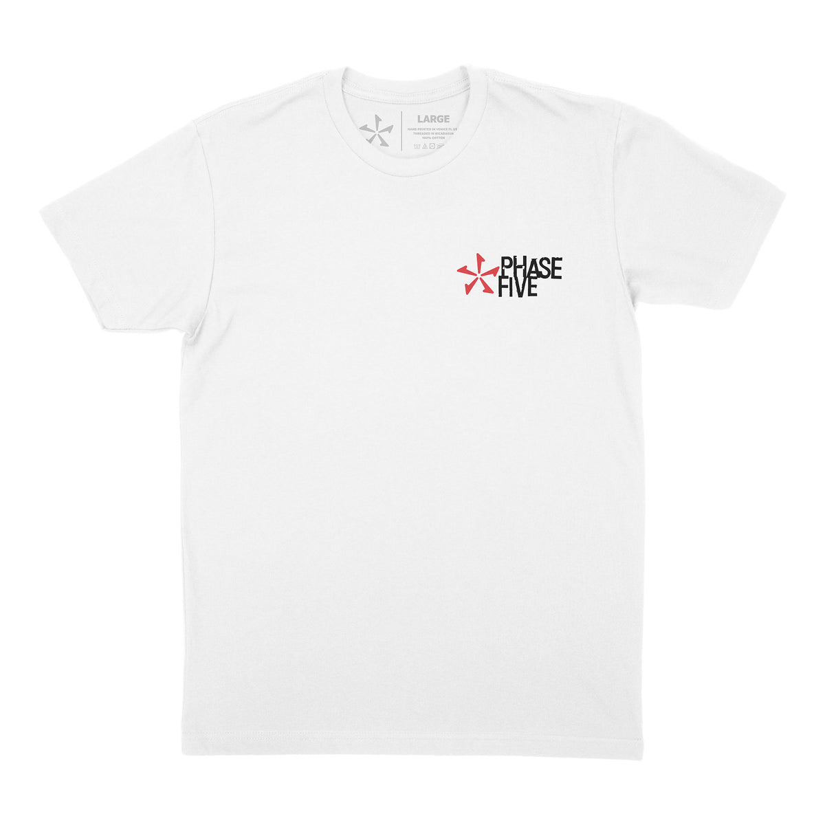 Phase 5 Classic Logo T-Shirt - White