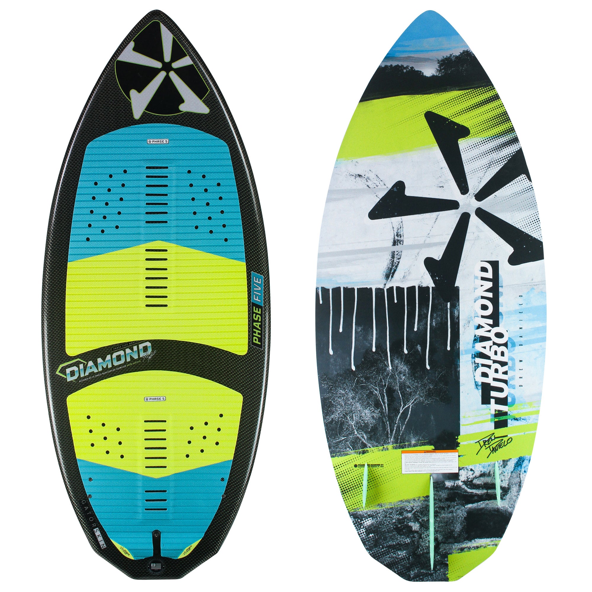 Phase 5 Diamond Turbo Wakesurf Board 2022