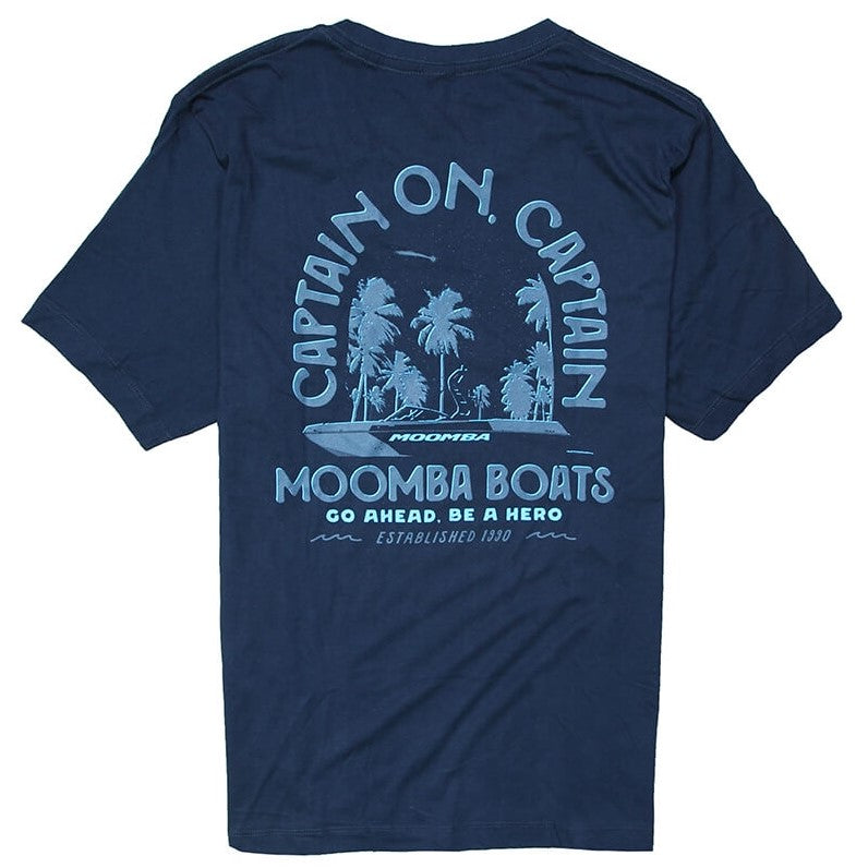 Moomba Captain T-Shirt - Navy