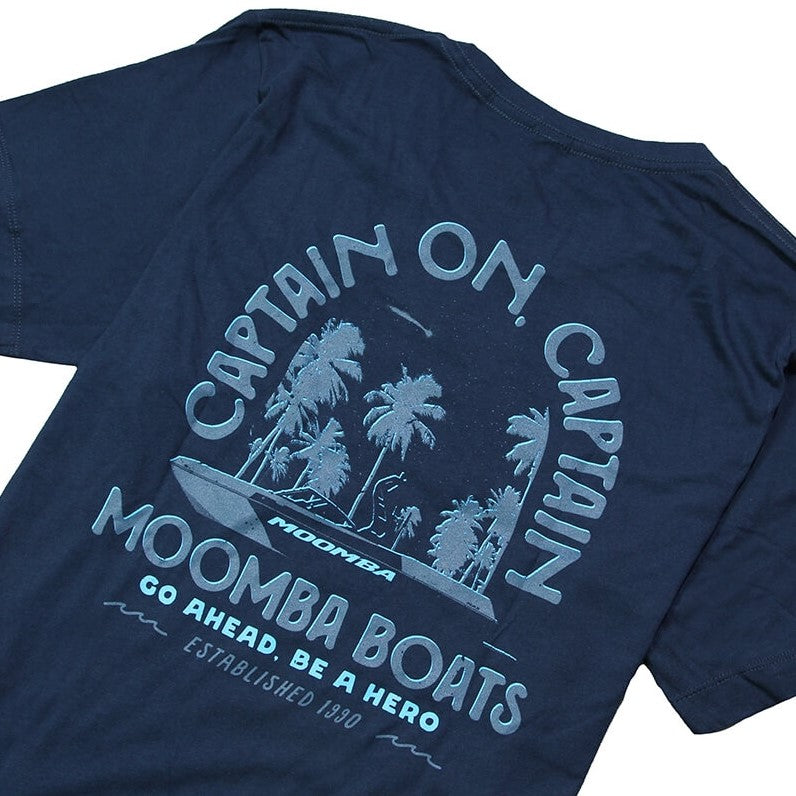 Moomba Captain T-Shirt - Navy