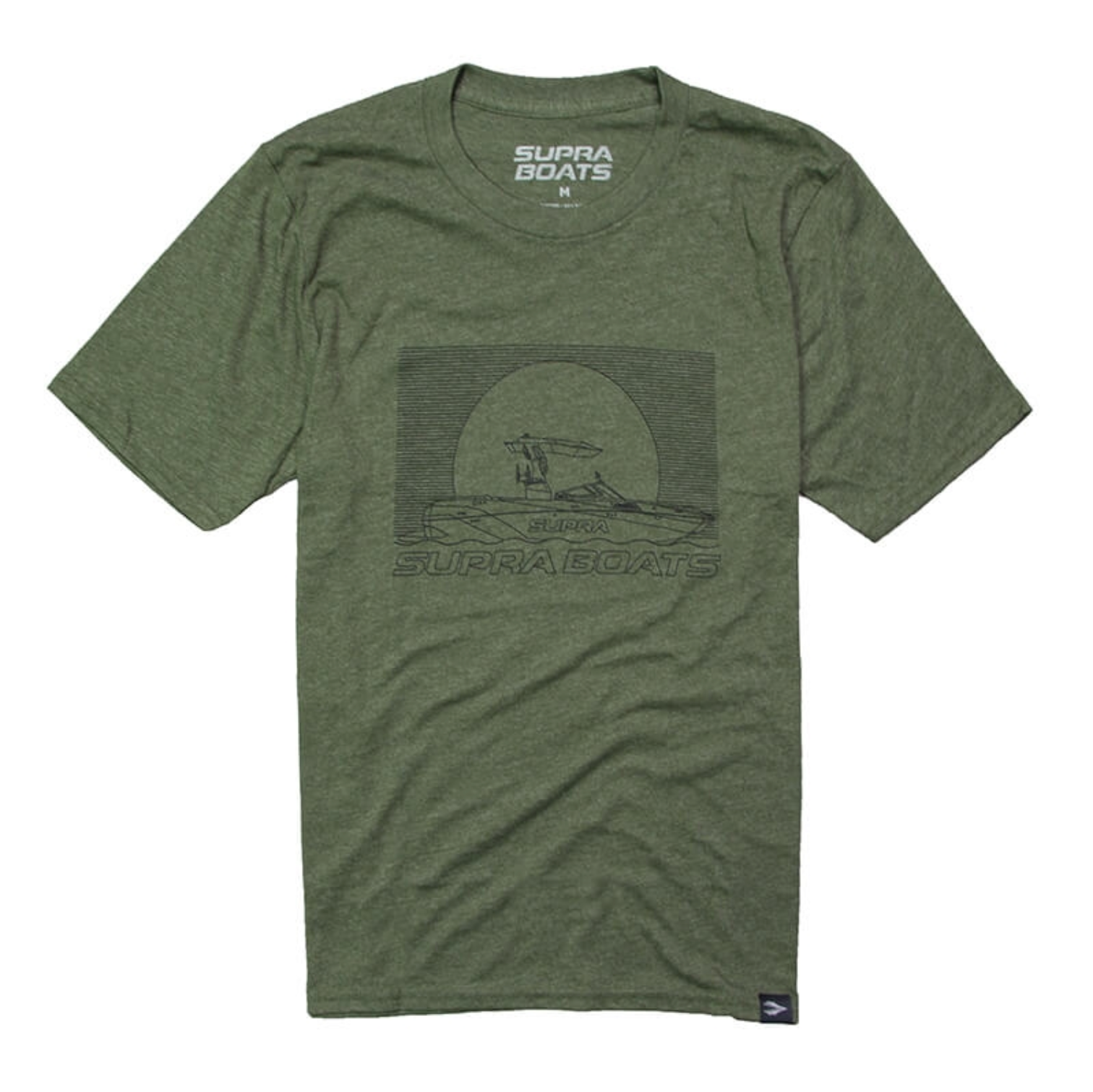 Supra Sketch T-Shirt - Heather Army