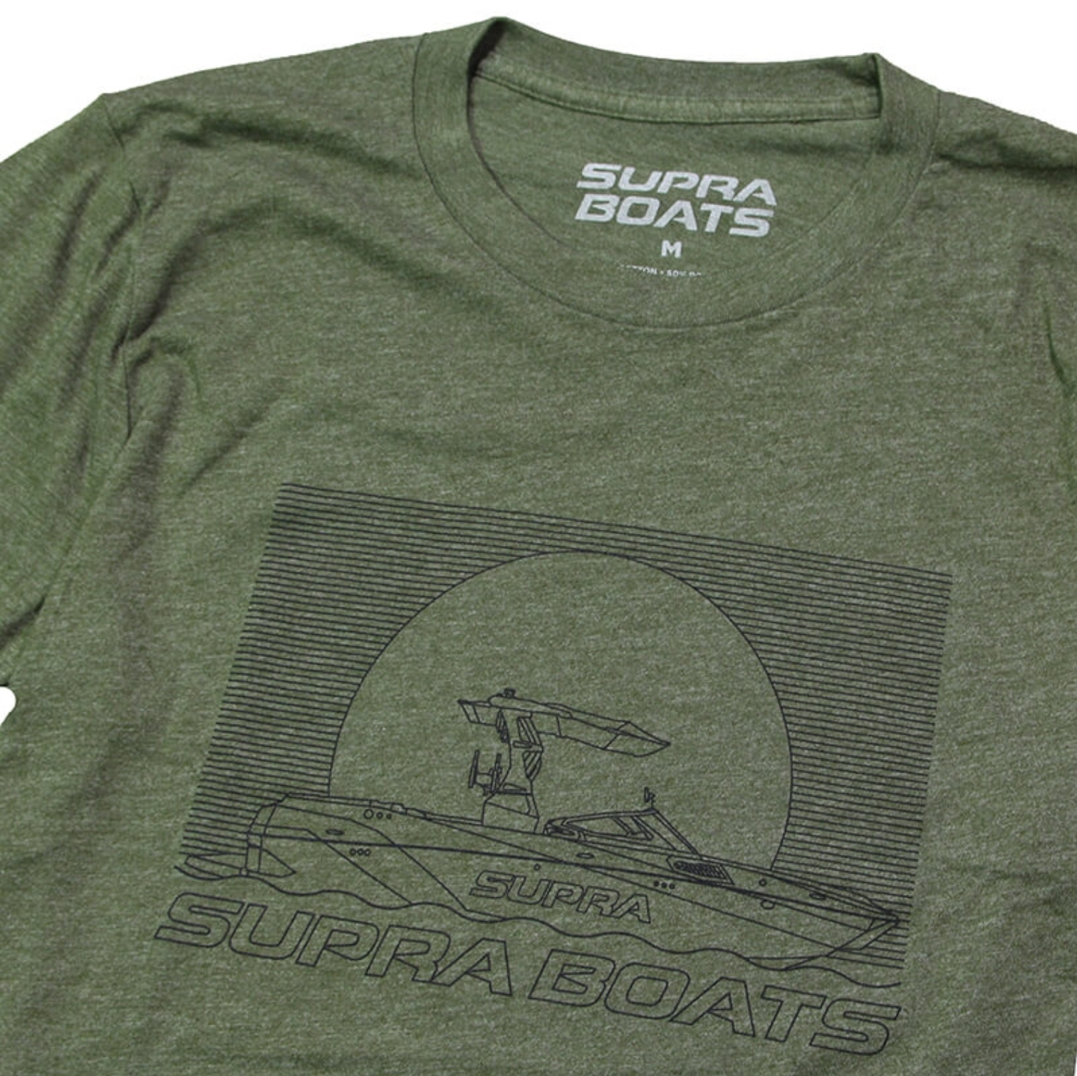 Supra Sketch T-Shirt - Heather Army