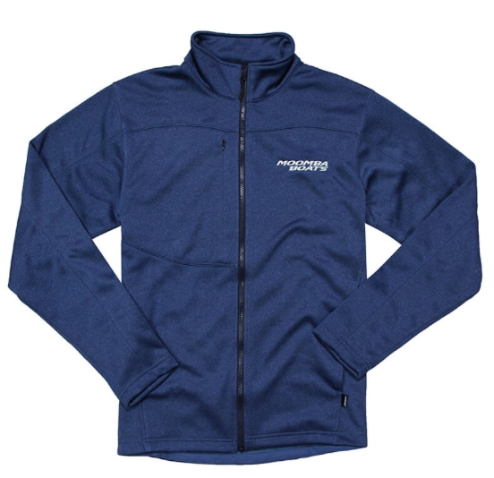 Moomba Soft Shell Fleece Jacket- Space Blue