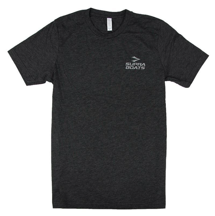 Supra Rip T-Shirt - Charcoal Black