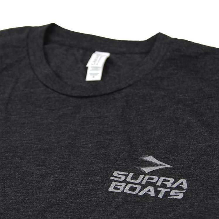 Supra Rip T-Shirt - Charcoal Black