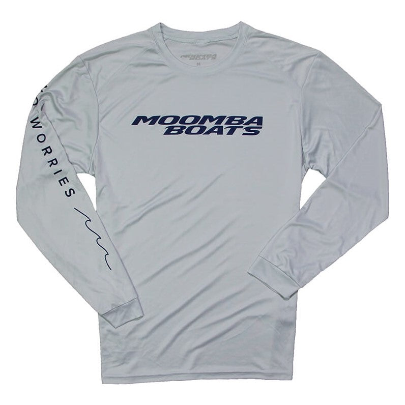Moomba Islander L/S Sun T-Shirt - Aluminum