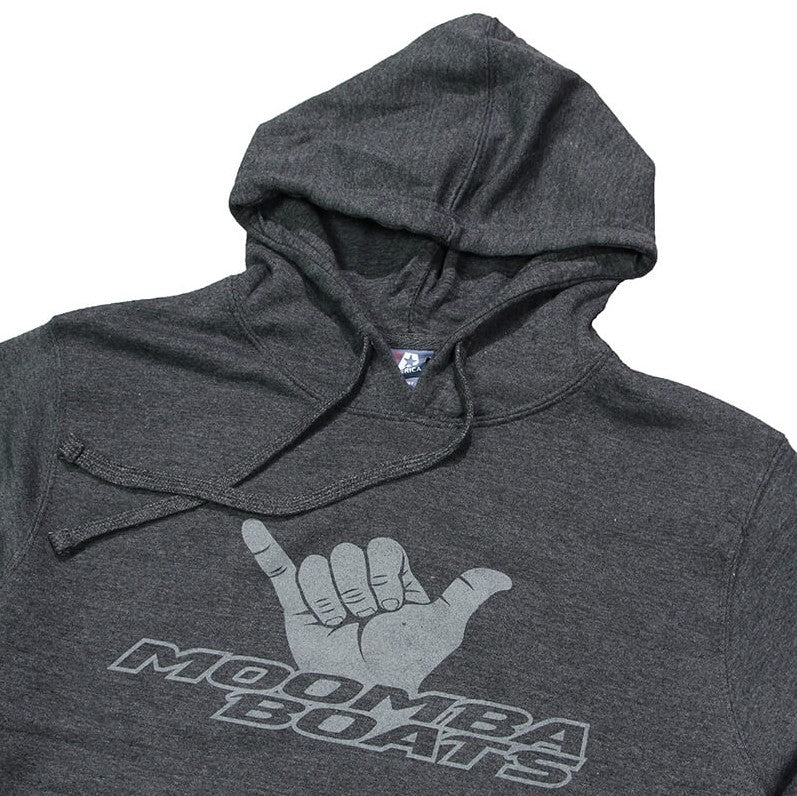 Moomba Shaka Hoodie - Charcoal Heather