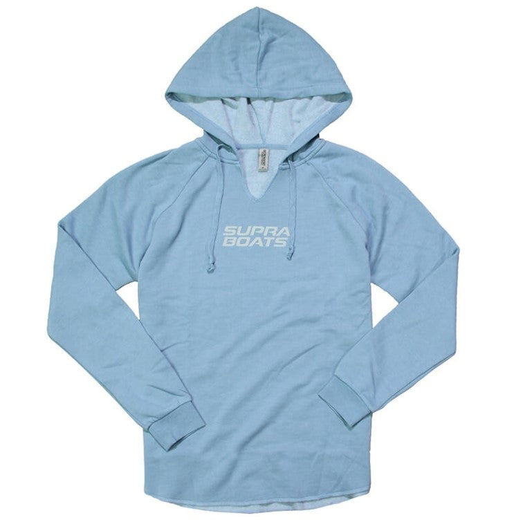 Supra Women's California Hoodie - Misty Blue