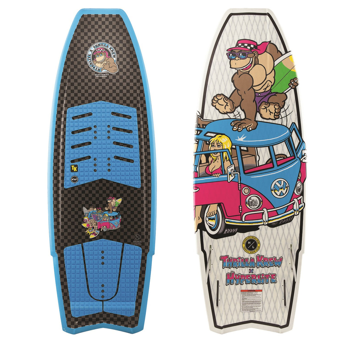 Hyperlite Quad Wakesurf Board 2020