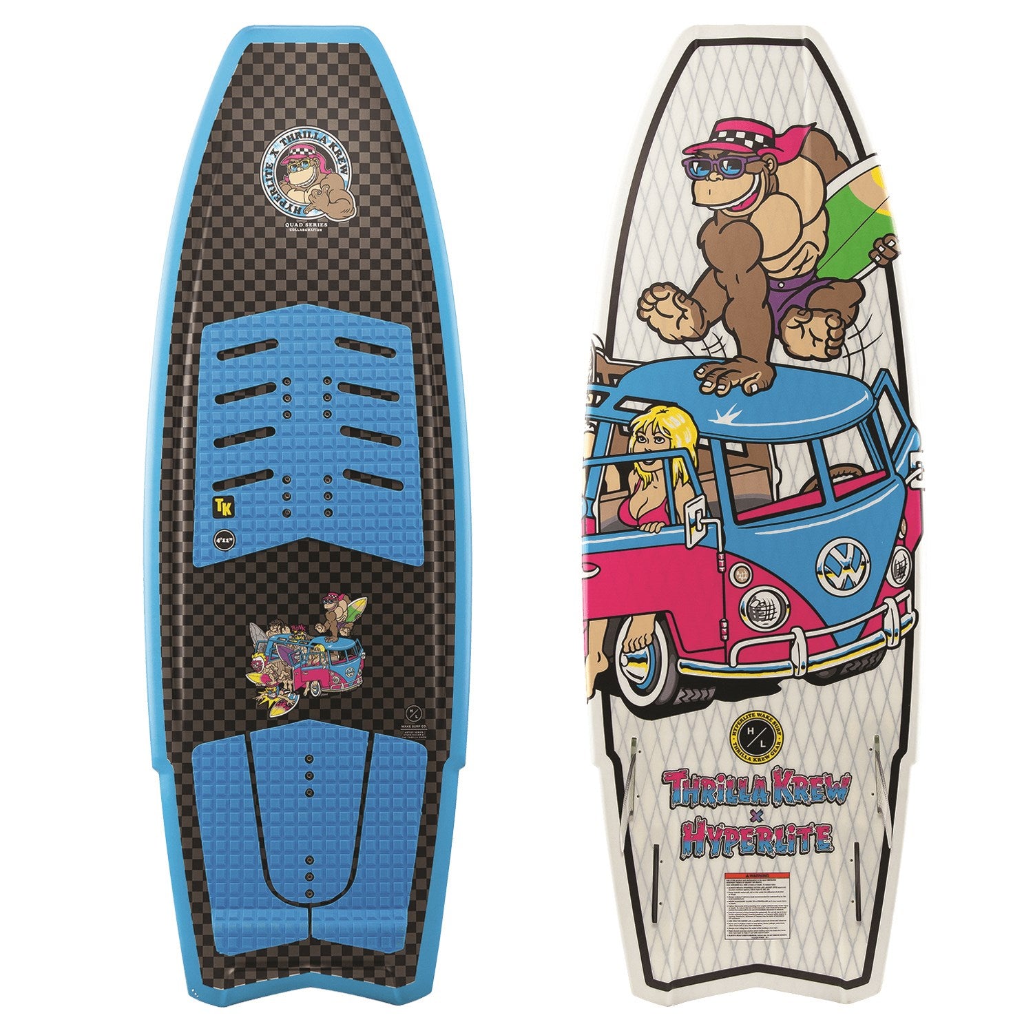 Hyperlite Quad Wakesurf Board 2020