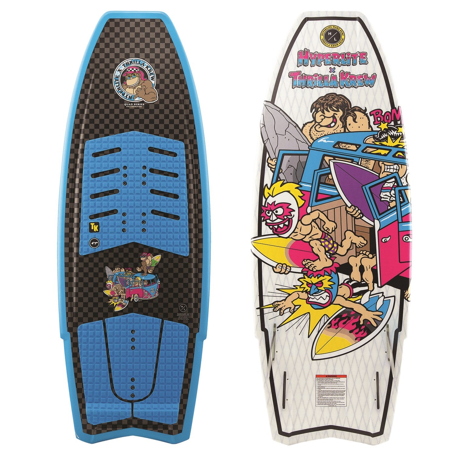 Hyperlite Quad Wakesurf Board 2020