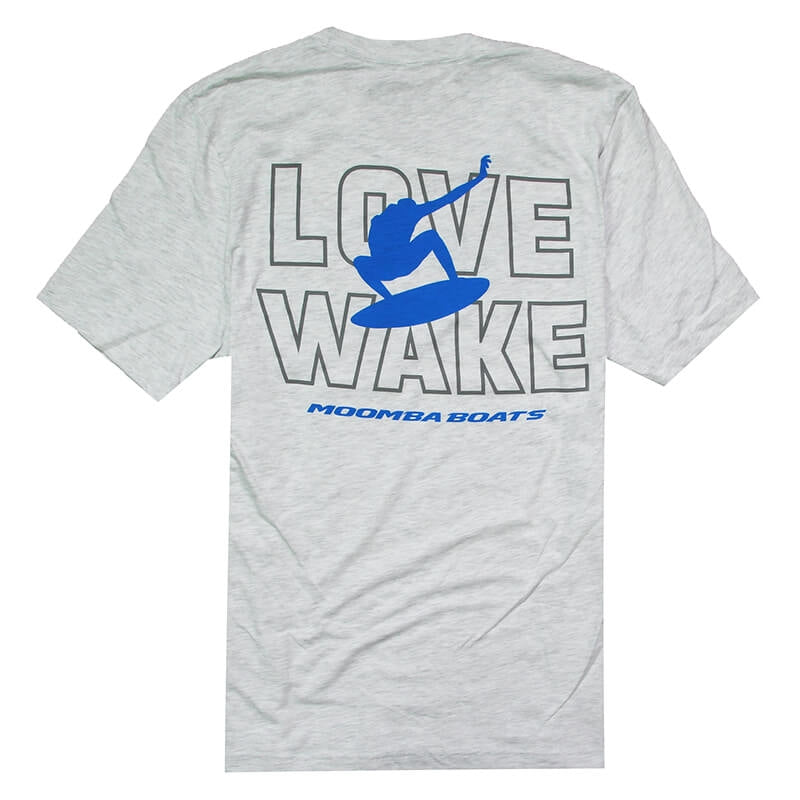 Moomba Love Wake T-Shirt - Ash