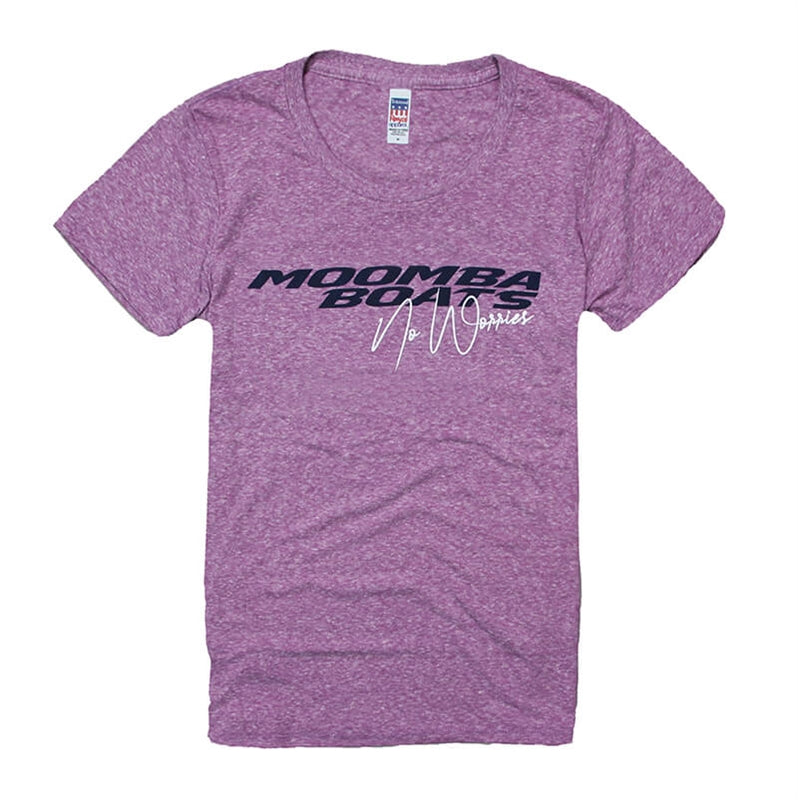 Moomba Ladies No Worries T-Shirt - Purple