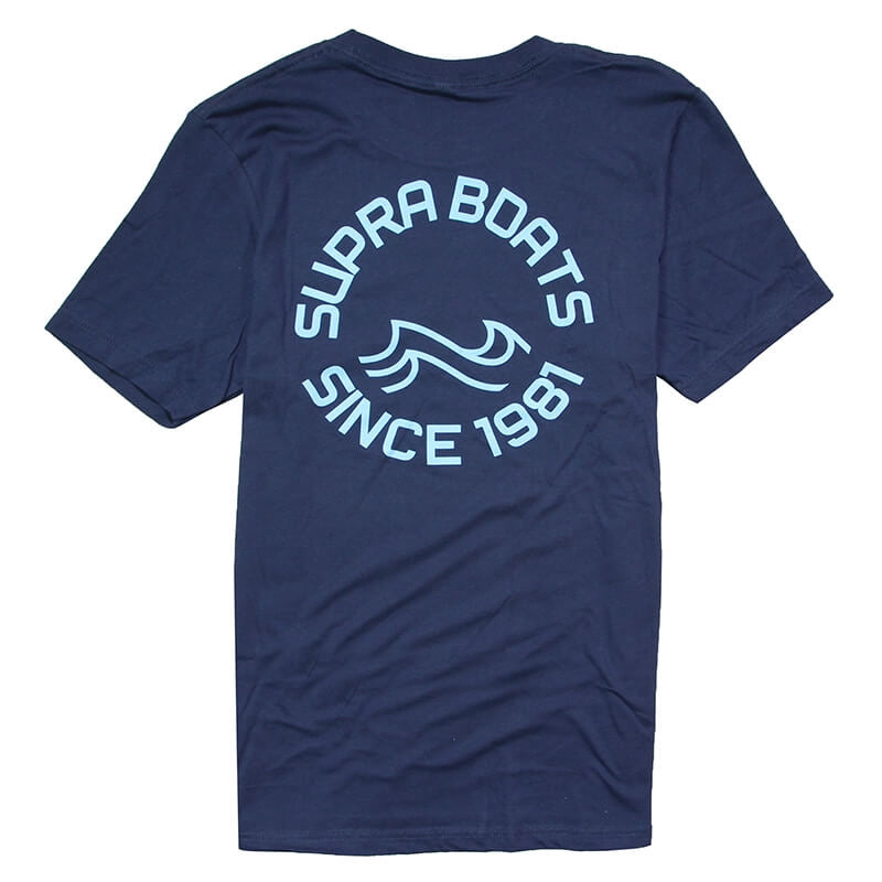 Supra Cool Wave T-Shirt - Navy