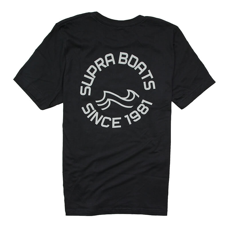 Supra Cool Wave T-Shirt - Black