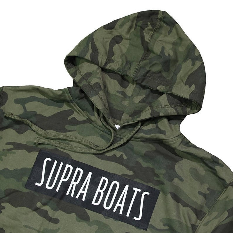 Supra Blocked Hoodie - Forest Camo