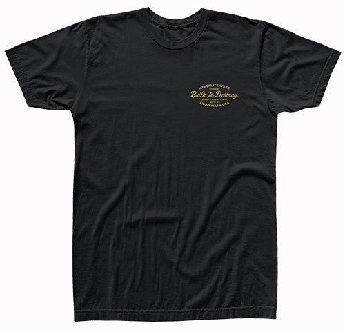 Hyperlite Built to Destroy T-Shirt - Black